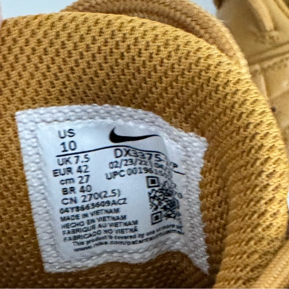 Nike Air Uptempo Wheat US 10 - Picture 4 of 4